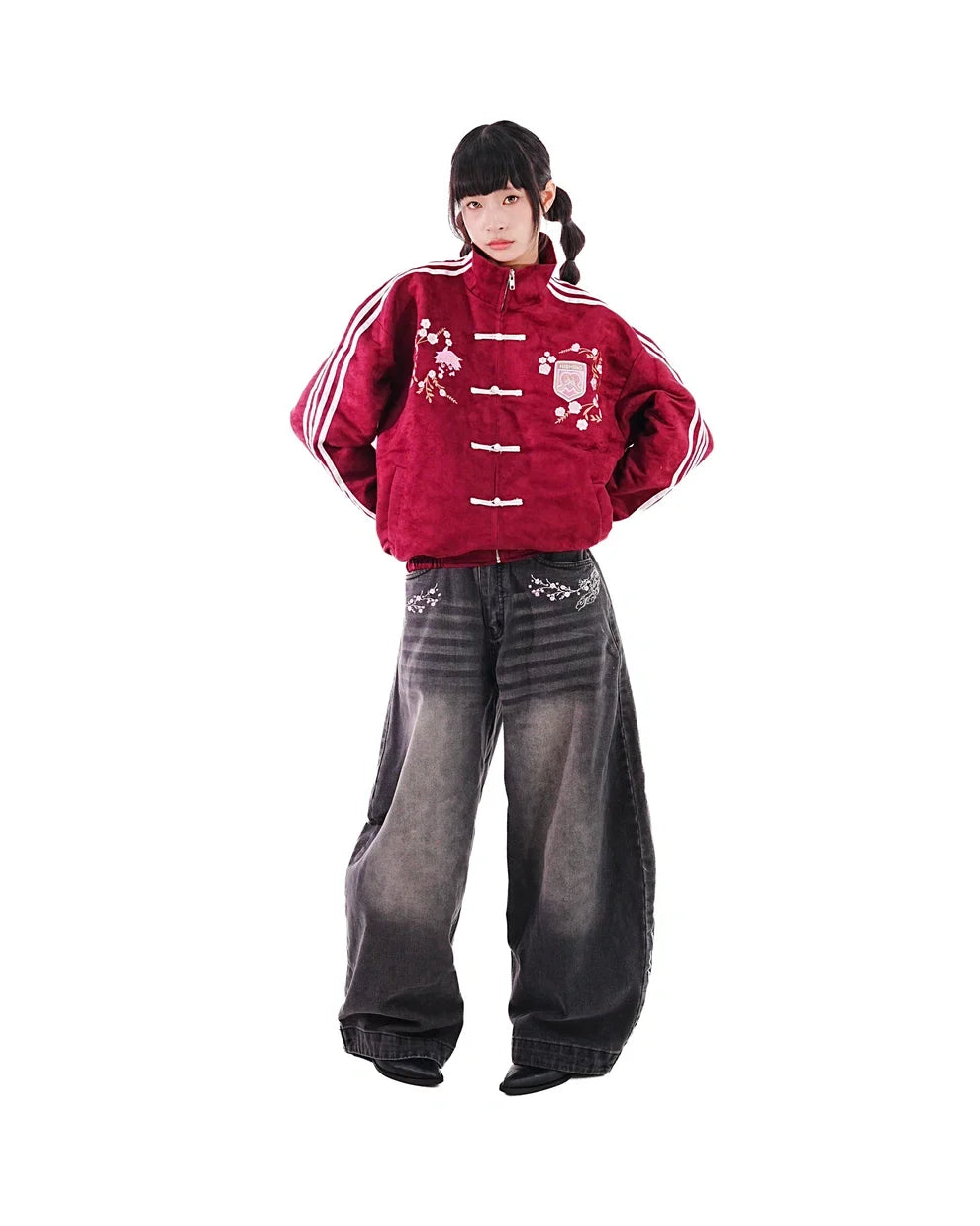 Red Wine Crest Jacket