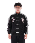 Midnight Black Crest Jacket