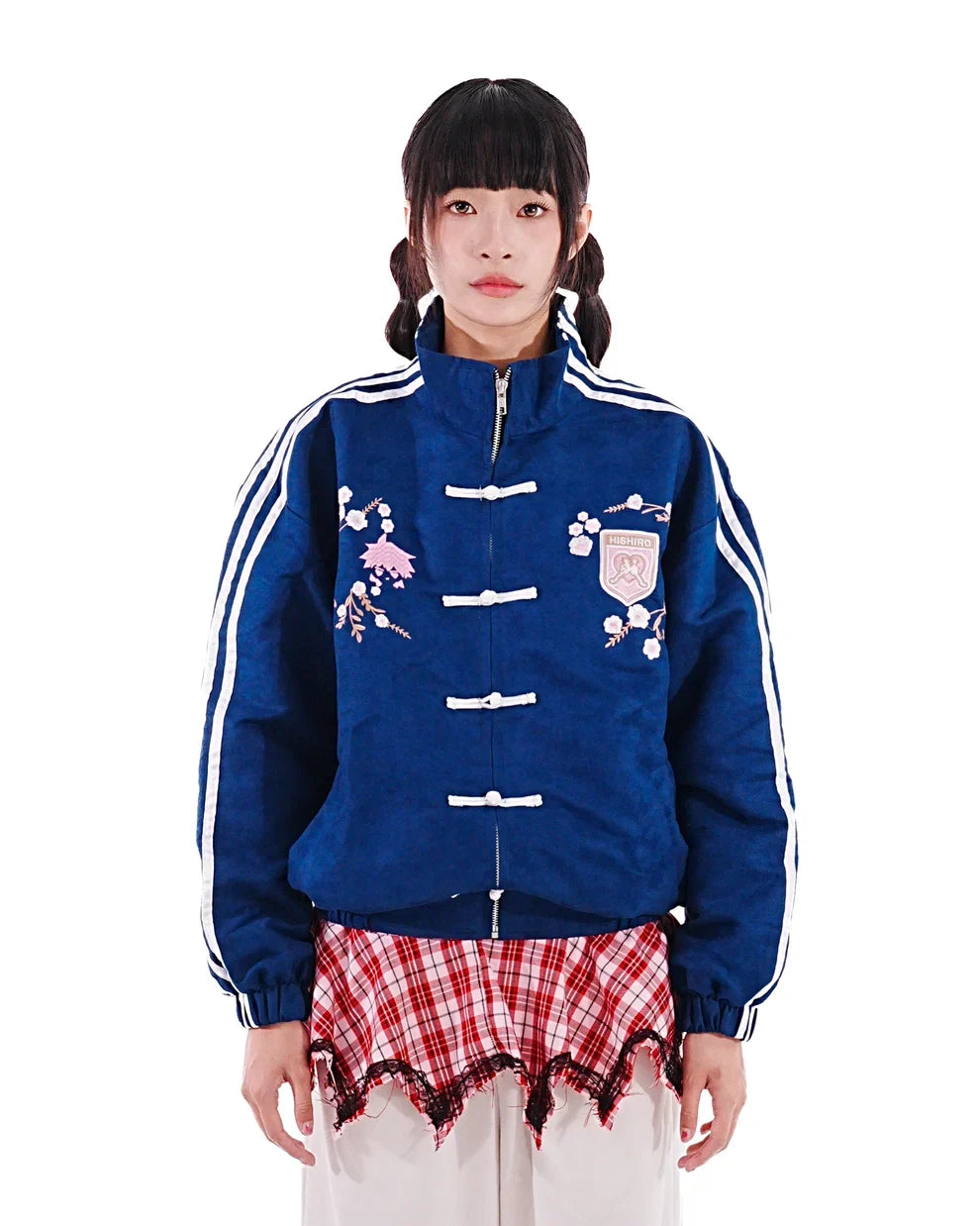 Navy Crest Jacket