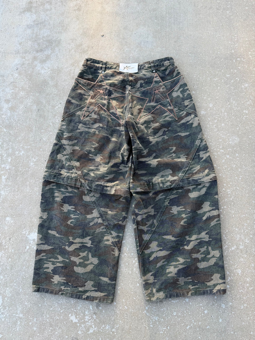 Camo Convertible Jeans