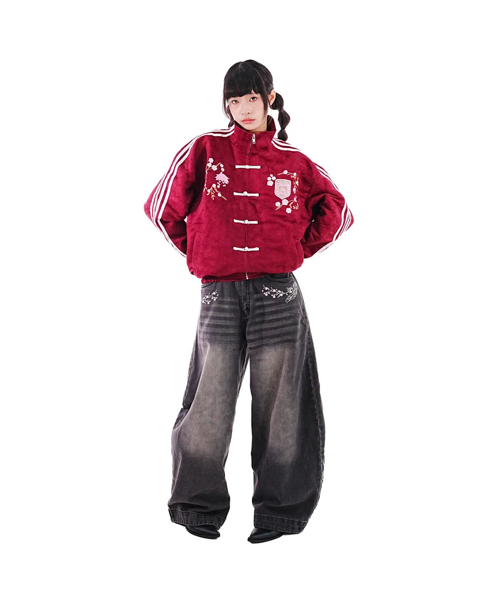 Red Wine Crest Jacket