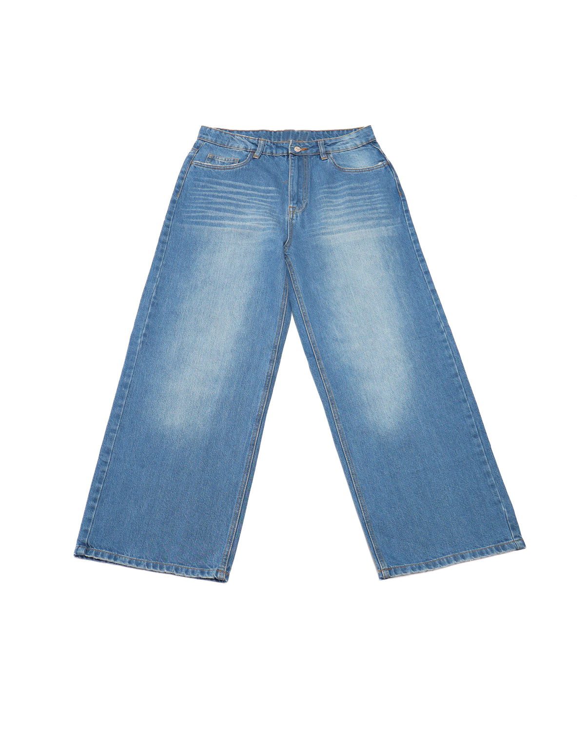 Faded Sky BAGGY DENIMS