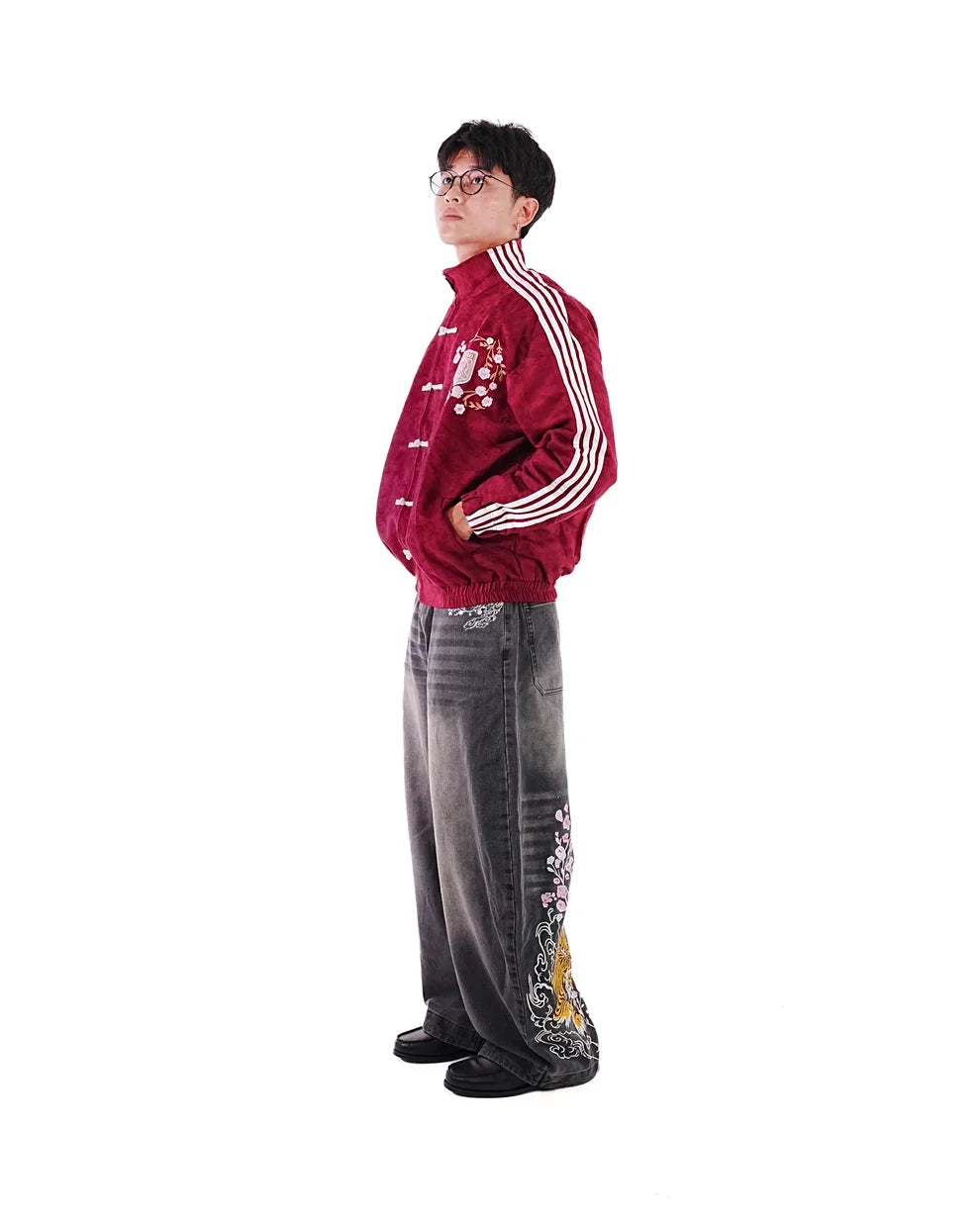 Red Wine Crest Jacket