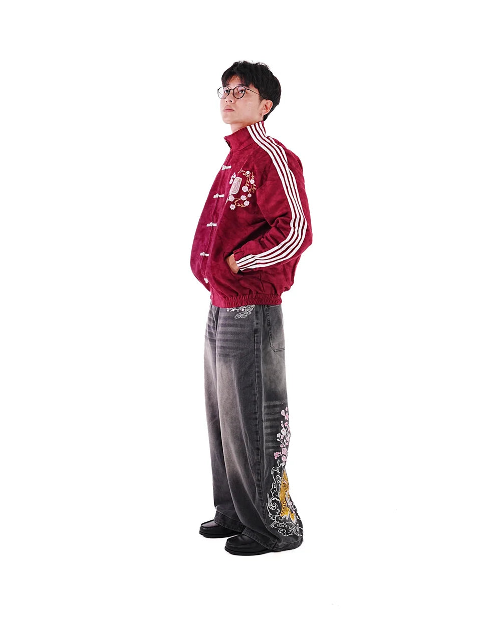 Red Wine Crest Jacket