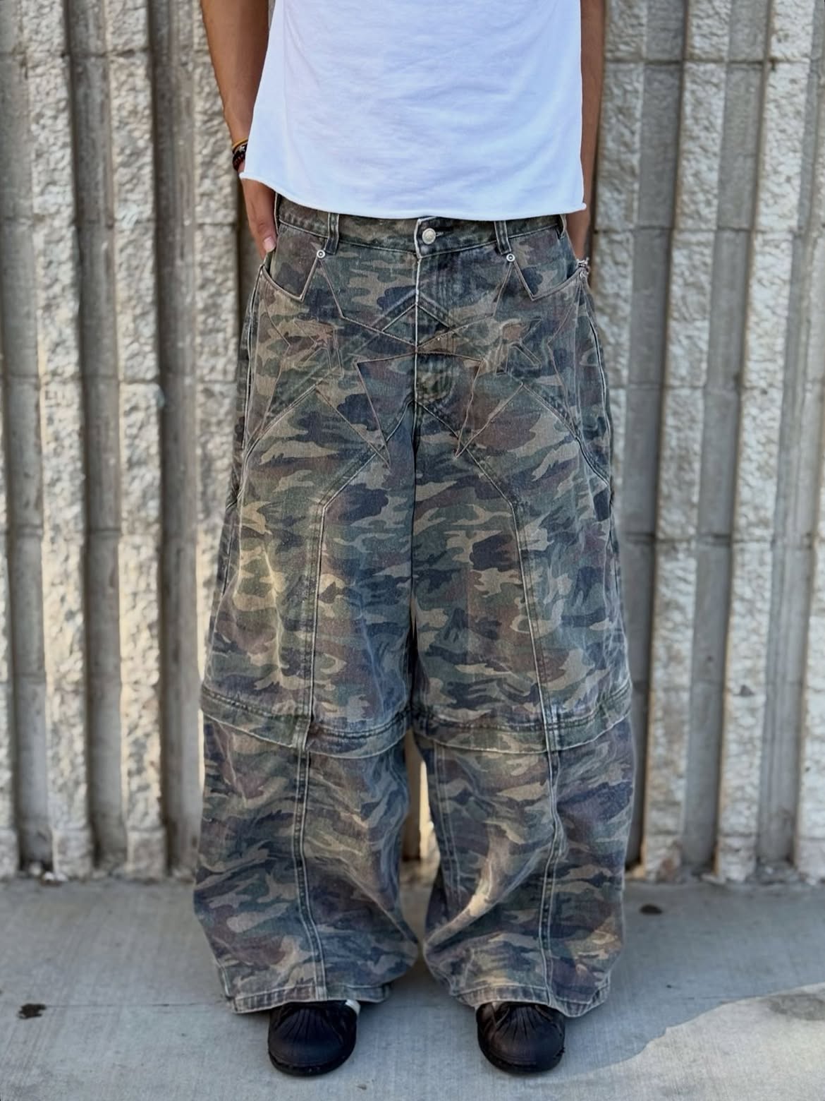 Camo Convertible Jeans