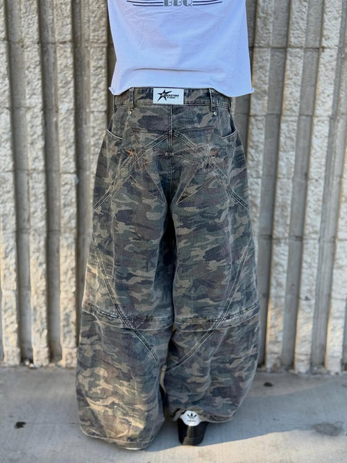 Camo Convertible Jeans