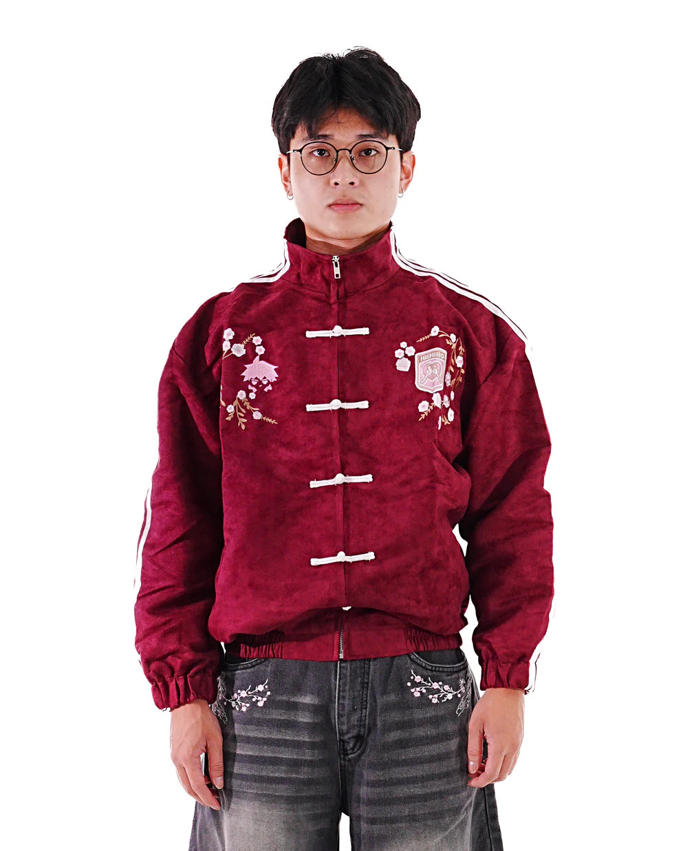 Red Wine Crest Jacket
