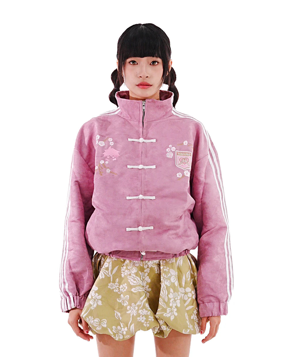 Blossom Pink Crest Jacket