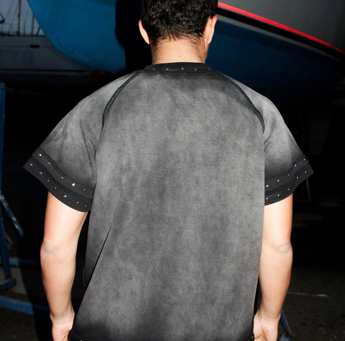 War Studded Oversized Tee