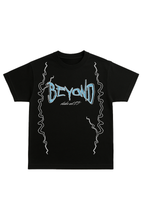 BEYOND ORIGNALS BLACK OVERSIZED  T SHIRT