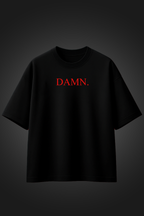 KENDRICK LAMAR BLACK OVERSIZED T SHIRT