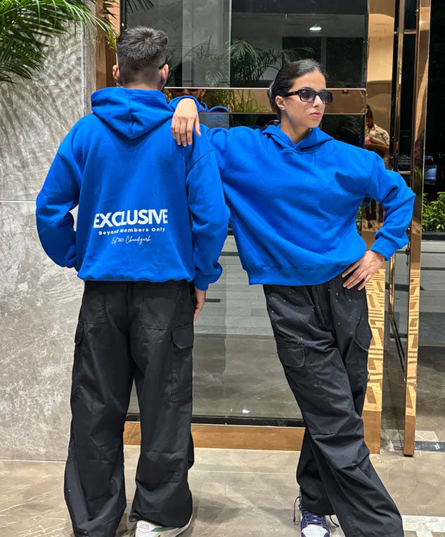 Oversized Hoodie - Royal Blue Exclusive