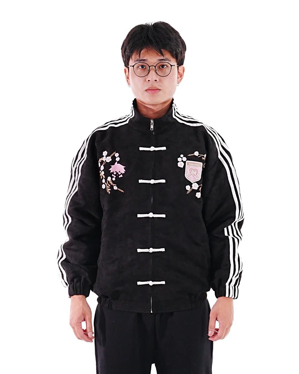 Midnight Black Crest Jacket