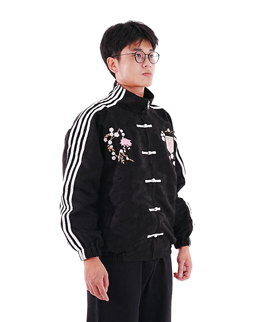 Midnight Black Crest Jacket
