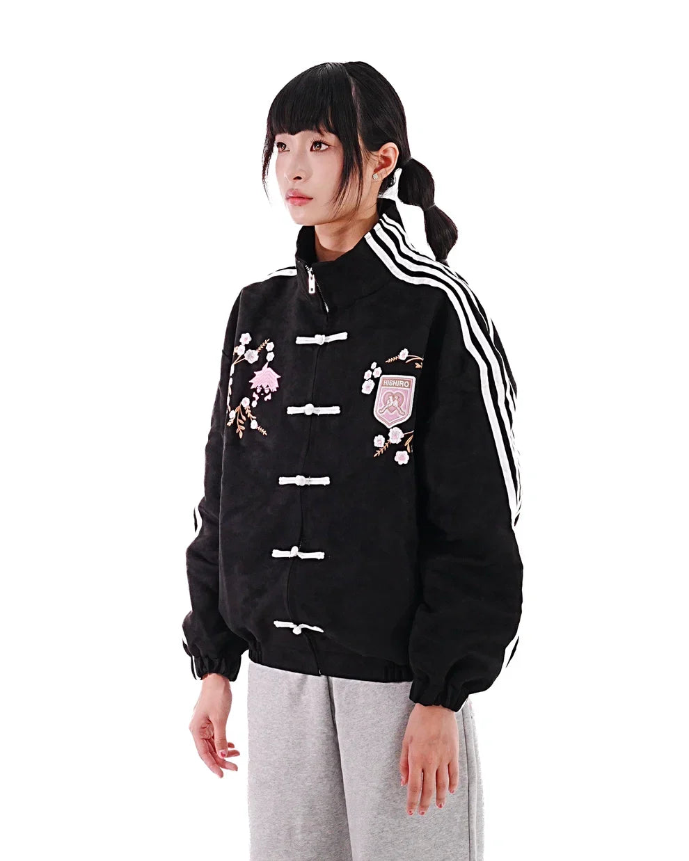 Midnight Black Crest Jacket