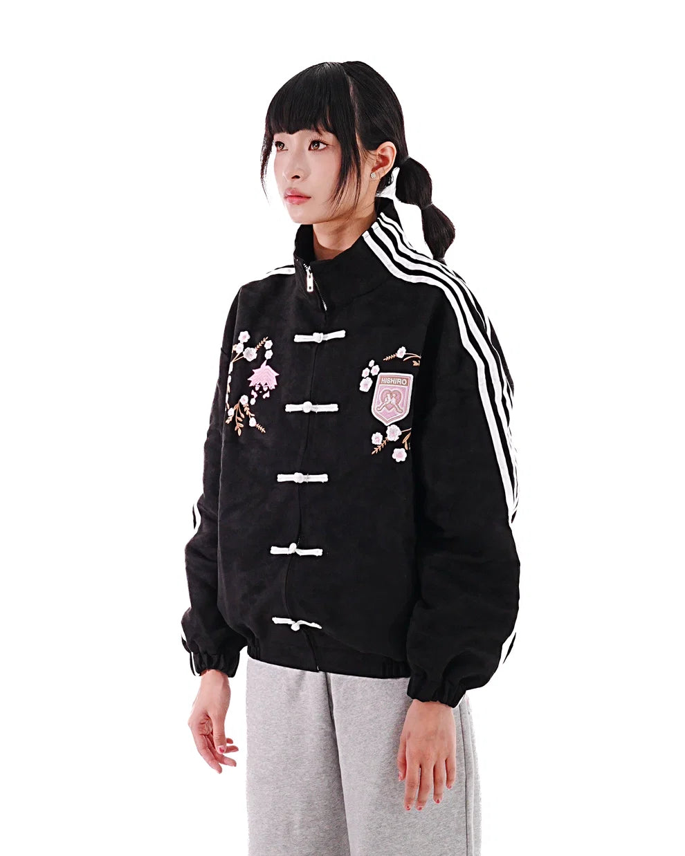 Midnight Black Crest Jacket