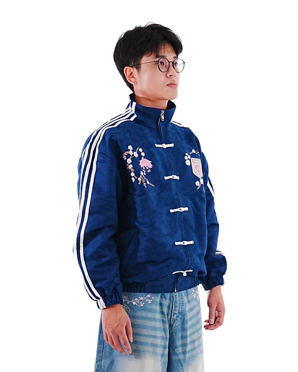 Navy Crest Jacket
