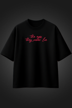 NO LIES BLACK OVERSIZED TEE