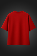 RAPTURE RED OVERSIZED T SHIRT