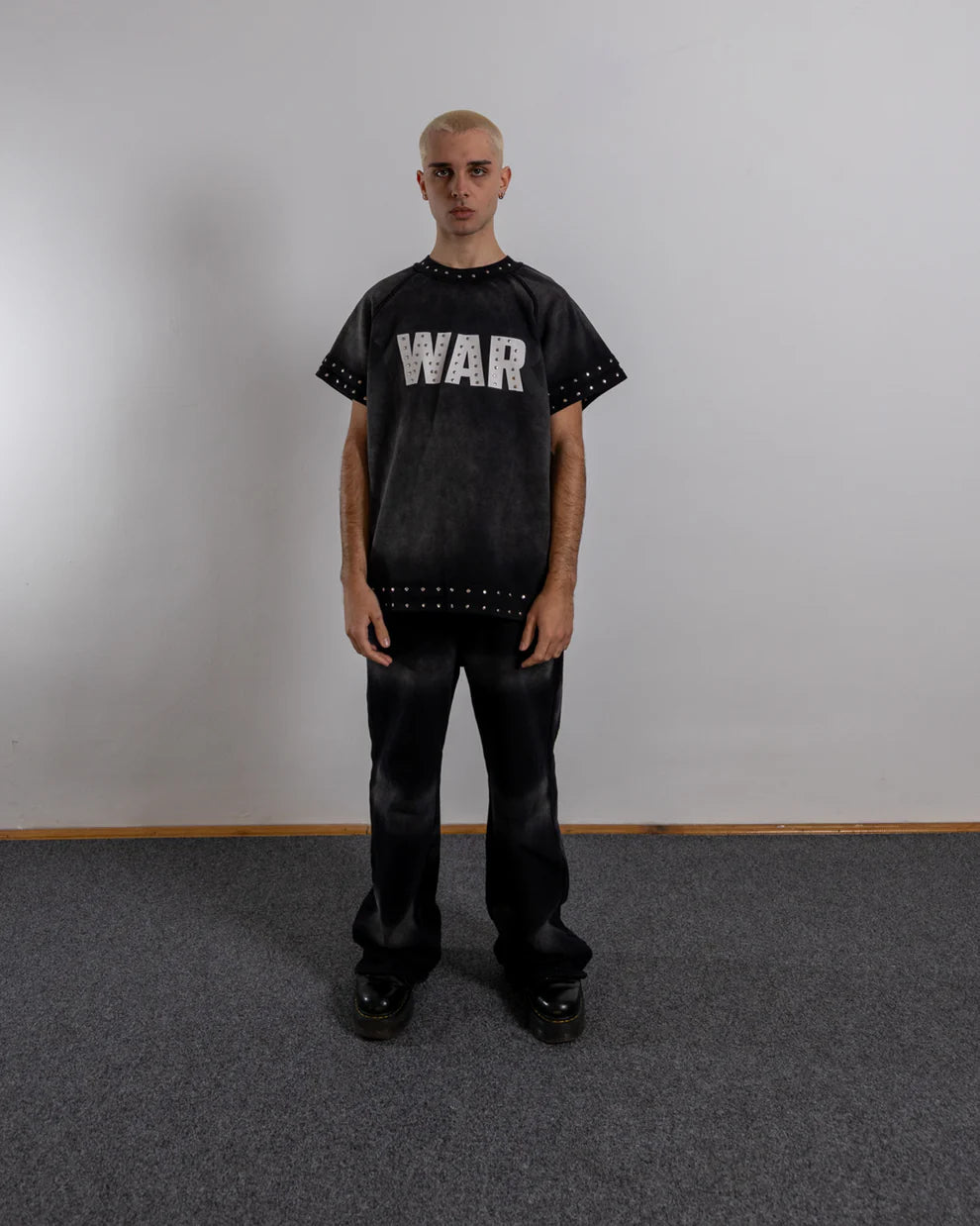 War Studded Oversized Tee